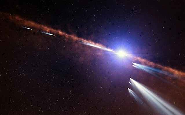 がか座β星で30個の太陽系外彗星を発見 パリ天体物理学研究所