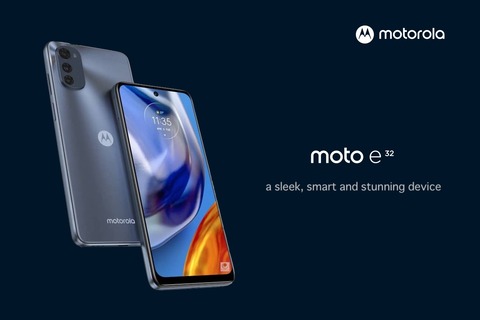Motorola、90Hz液晶や大容量5000mAhバッテリーを搭載した低価格なエントリースマホ「moto e32s」を発表！日本でも近く発売へ