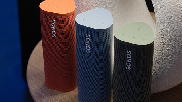 ペットボトルサイズでしっかりサウンド。ポータブルスピーカー「Sonos Roam」に新色が追加