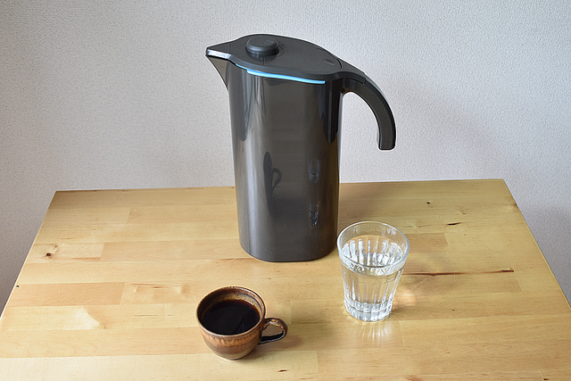 自宅コーヒーがプロの味に。水の確度を変化させるフィルタリングピッチャー
