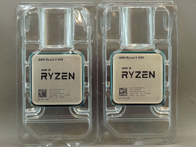 Ryzen 3 4100とRyzen 5 4500を試す – バリューPC用にRyzen 5は優秀だが… 入手性は課題に？