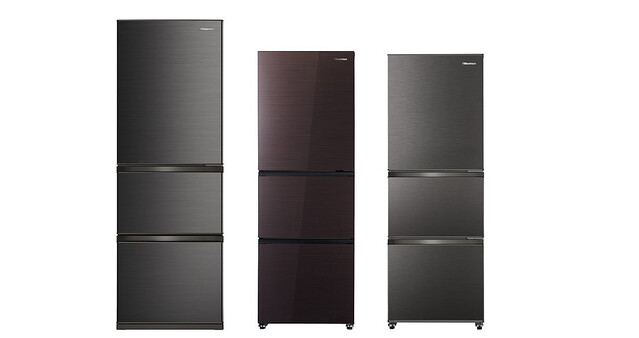 ハイセンス、折りたたみ式棚×自由度が高いレイアウトの冷凍冷蔵庫 5機種
