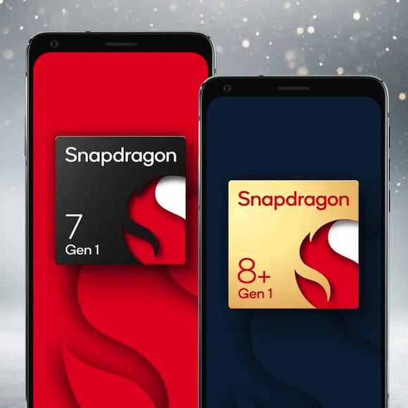 Snapdragon 8+ Gen 1とSnapdragon 7 Gen 1が発表