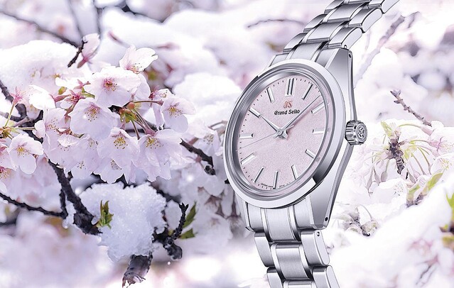 グランドセイコー、名作「44GS」55周年記念モデルは春の情景「桜隠し」