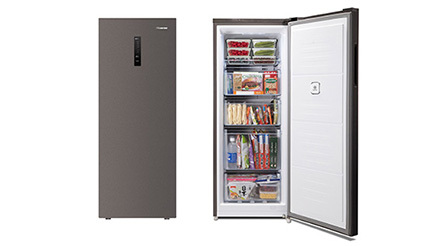 ハイセンスが冷凍食品をたっぷり収納できて6種類の温度設定が可能な冷凍庫を発売