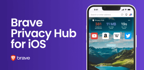 プライバシー重視のブラウザBraveのiOSアプリに“Privacy Hub”が追加