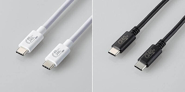 エレコム、最大240Wの「USB Power Delivery EPR」給電対応ケーブル