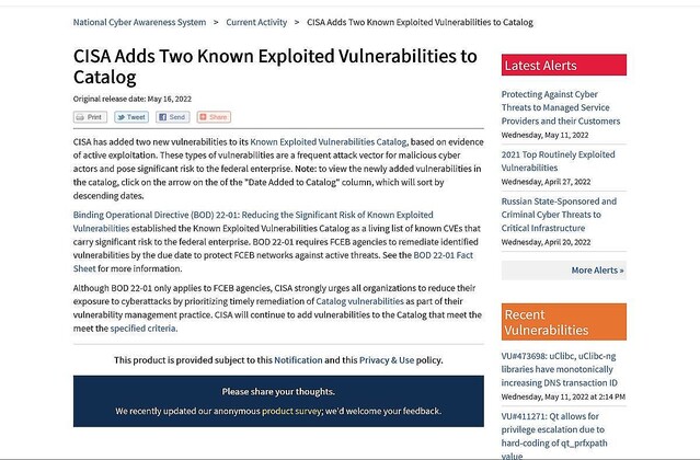 ZyxelファイアウォールとVMware製品の脆弱性悪用を確認、更新を