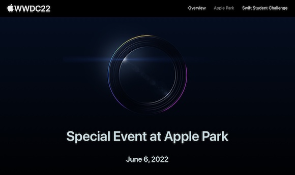 Apple、WWDC22現地参加のための抽選概要を発表