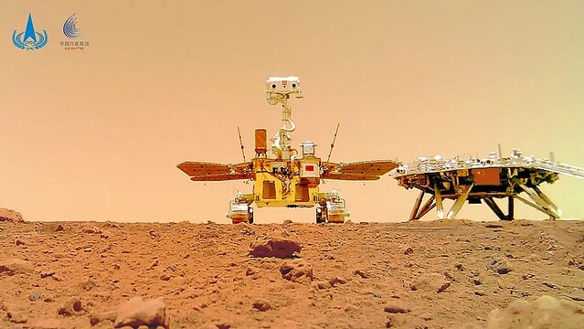 夜間はマイナス100度になる過酷な環境…中国の火星探査車「祝融号」嵐のせいで休眠モードに