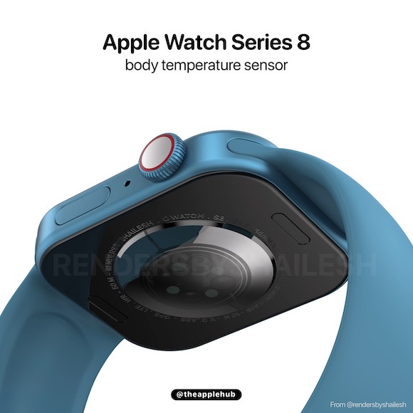 Apple Watch Series 8は新デザインを採用〜海外メディアが予想