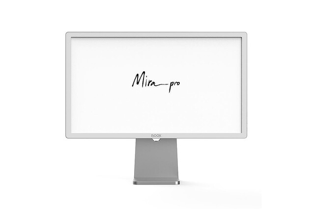 25.3型E Inkとスピーカー搭載したPCモニター「BOOX Mira Pro」