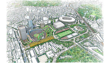 神宮球場、2036年までに建て替え 神宮外苑地区の整備が24年スタート