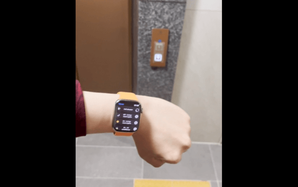 韓国のマンションではApple Watchでエレベーターの呼び出しが可能