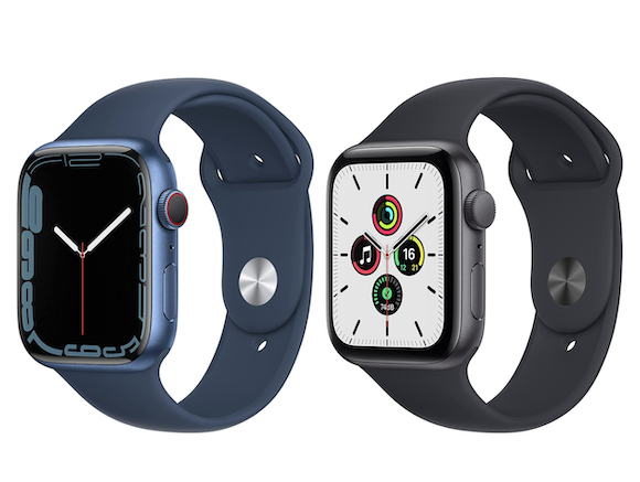 Apple Watch Series 7とSEがAmazonアウトレットで販売中