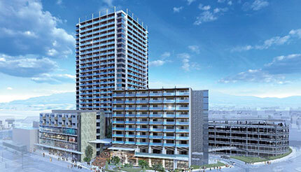 静岡・三島駅前の再開発、ホテルや住宅、商業施設、オフィスなど複合施設に