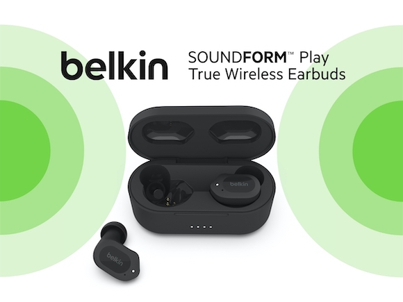 Belkin、「探す」対応ノイキャン高音質イヤホンなど3製品発売、セールも実施