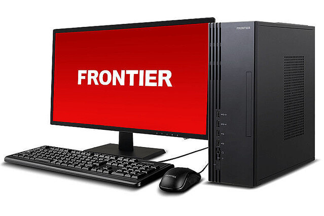 FRONTIER、第12世代Intel Coreプロセッサ搭載のスリムデスクトップPC