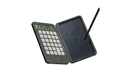 サンワサプライ 電卓と電子メモが一体化した「電卓付きメモパッド」発売