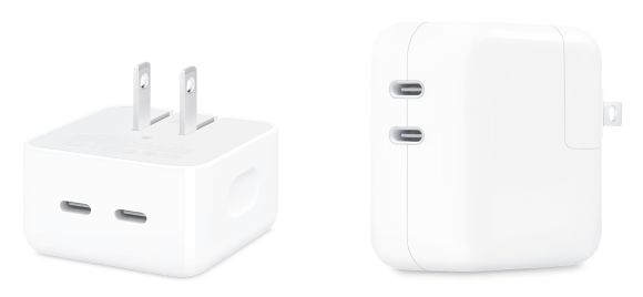 Apple、デュアルUSB-Cポート搭載35W電源アダプタに関する説明をアップ