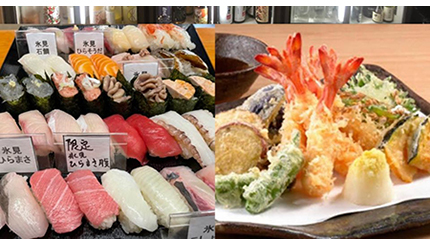 時間制限なし＆持ち込み自由で「寿司と天ぷら」食べ放題が平日4500円！ LITTLESAKESQUAREで期間限定