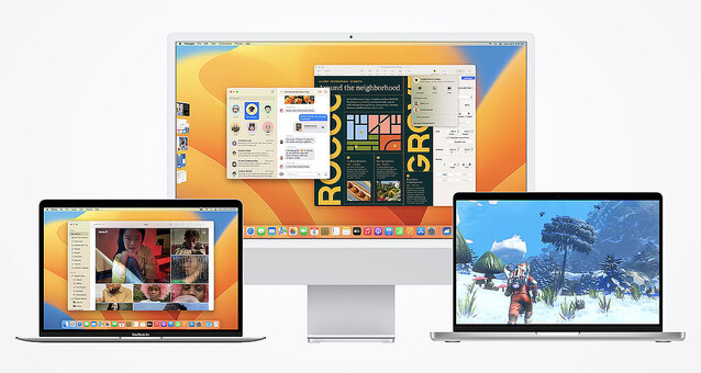 Apple、macOS Ventura発表 – iPhoneとのカメラ連携や新しいウィンドウ管理ツールなど