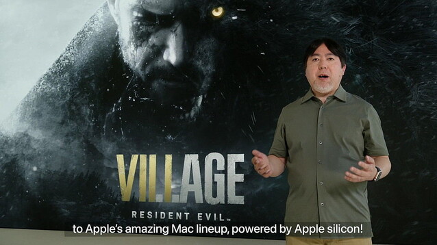 Apple「WWDC22」にカプコン伊集院氏が登場！ バイオハザード ヴィレッジを紹介