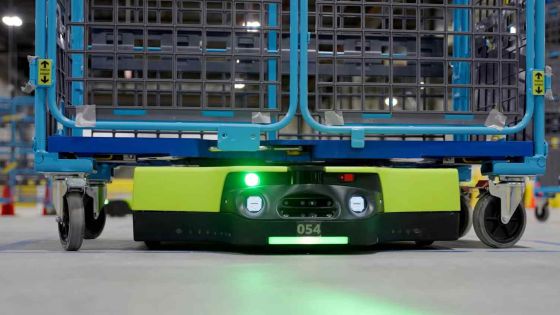 Amazonがルートを自分で決めて障害物も避けられる運搬ロボット「Proteus」を発表