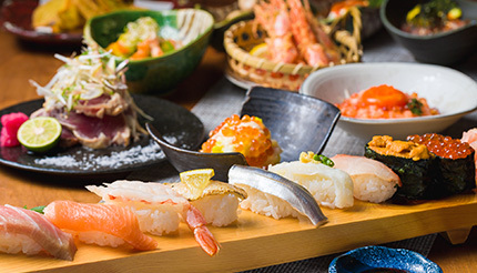 東京・大崎の寿司食べ放題に「サーモン祭り」も追加！