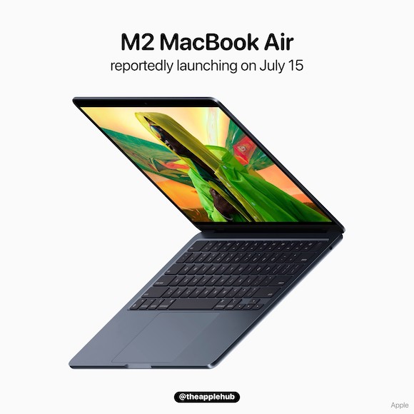 M2搭載MacBook Air発売の影響で、Windowsラップトップが販売減少予測