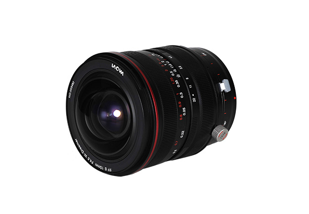 サイトロンジャパン、LAOWAのフルフレームカメラ用シフトレンズ「LAOWA 15mm F4.5R Zero-D Shift」発売