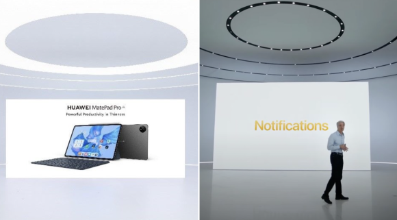 Huaweiの新製品プレゼンの背景がApple Parkにそっくりと話題に