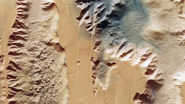 太陽系でいちばんデカい渓谷。火星探査機「マーズ・エクスプレス」からの最新画像