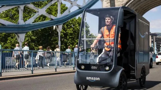 Amazonがイギリスでの配達に電動自転車を導入していく計画を発表