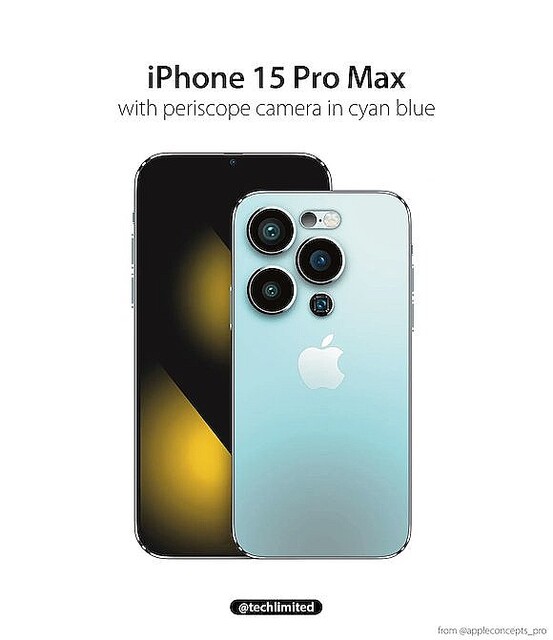 iPhone15 Pro Maxや16 Proがペリスコープレンズ搭載で毎年値上げか