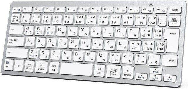 iClever、3台のデバイスを指1本で切り替えられるテンキーレスキーボード