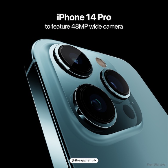 iPhone14 Pro Maxの図面が投稿〜各部寸法をこれまでの噂と比較