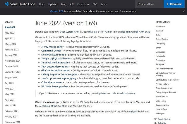 Visual Studio Code 6月版、新機能まとめ