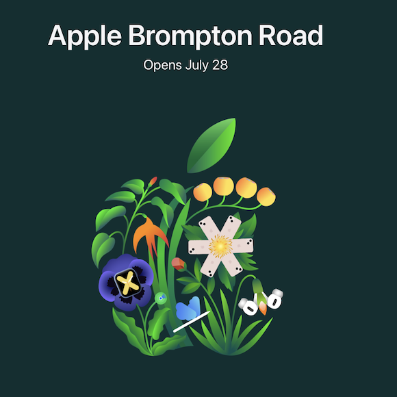 Apple Brompton Road（英国）が7月28日オープン〜壁紙を配布中