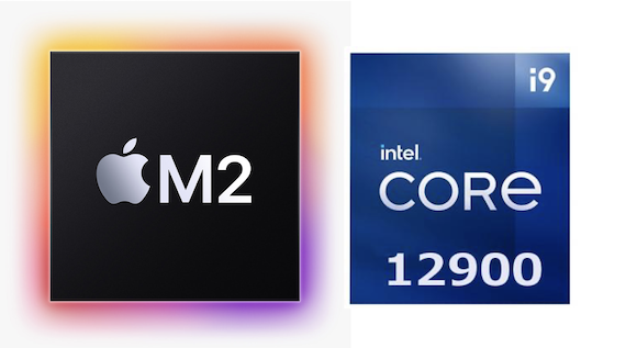 M2がPassMark（シングルスレッド）で、Core i9-12900上回ると報告