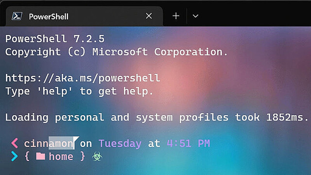 「Ctrl」+「Shift」+「M」で″マークモード″のWindows Terminalプレビュー版1.15