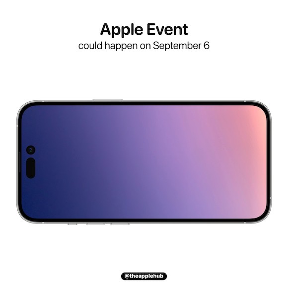 iPhone14シリーズ発表イベント開催日と発売日に関する新たな予想〜著名リーカー