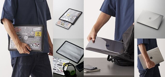 MacBookを“魅せる”透明スリーブケースとハードシェルカバー