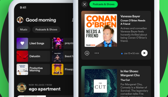 Spotify、モバイル版のホーム画面のデザインを変更。お気に入りの発見がより簡単に