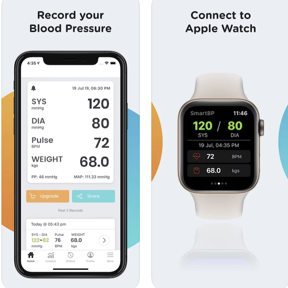 Apple Watchによる血圧測定インターフェースの特許出願〜高血圧通知条件は？