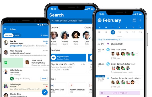 Microsoft Outlook、iOS・Android両アプリで広告数を倍増