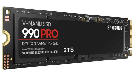 Samsungが爆速SSD「990 PRO」を発表、最大読込速度は驚異の7450MB/s