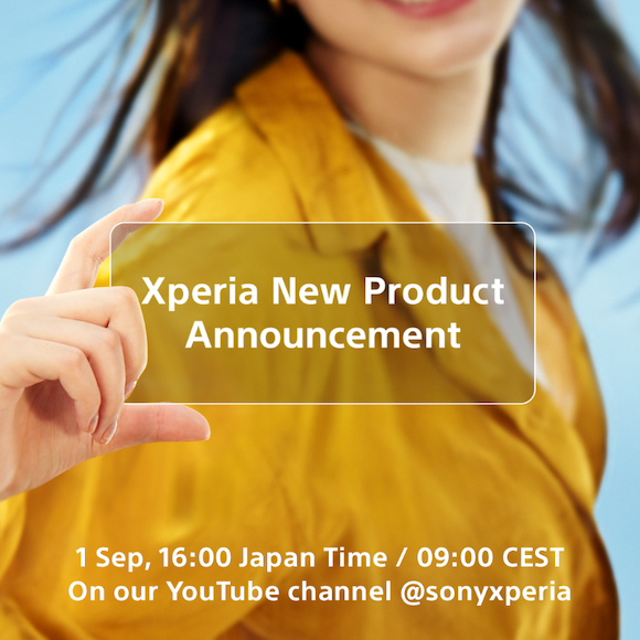 Xperia 5 IVが9月1日午後4時に発表か〜ソニーがイベント開催を予告