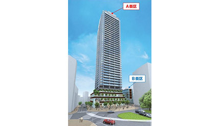 JR板橋駅西口に地上38階・地下2階の複合施設、2026年度竣工予定