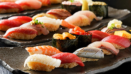 毎月最終土曜日は、高田馬場で沼津漁港直送の鮮魚寿司が食べ放題！